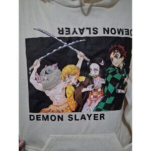 Demon Slayer Hoodie Sz L